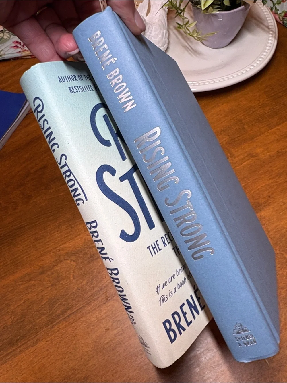 Rising Strong, Hardback, Journal to the Soul, Paperback, & Keep Going 3 Book Set
